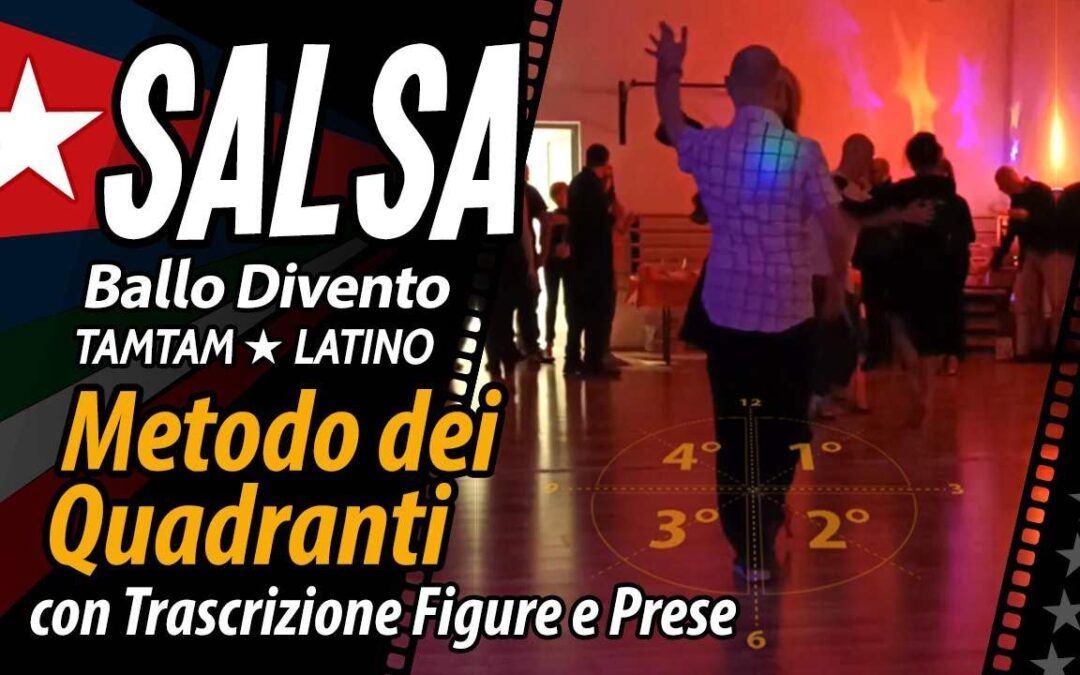 SALSA Video: Metodo dei QUADRANTI. Luca e Debora Ballo.Divento.it